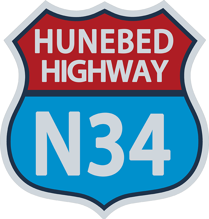 Hunebed Highway N34 logo