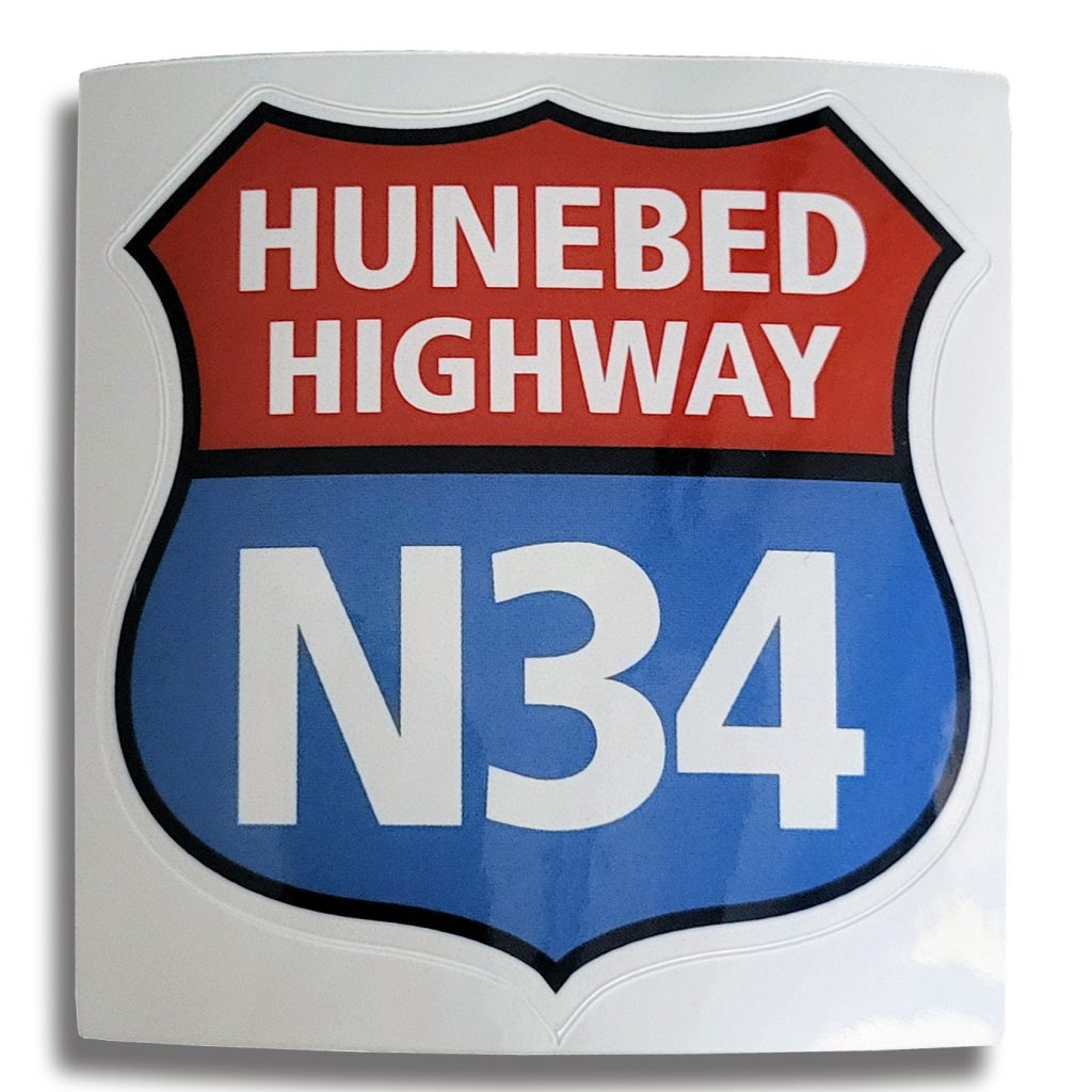 Sticker Hunebed Highway