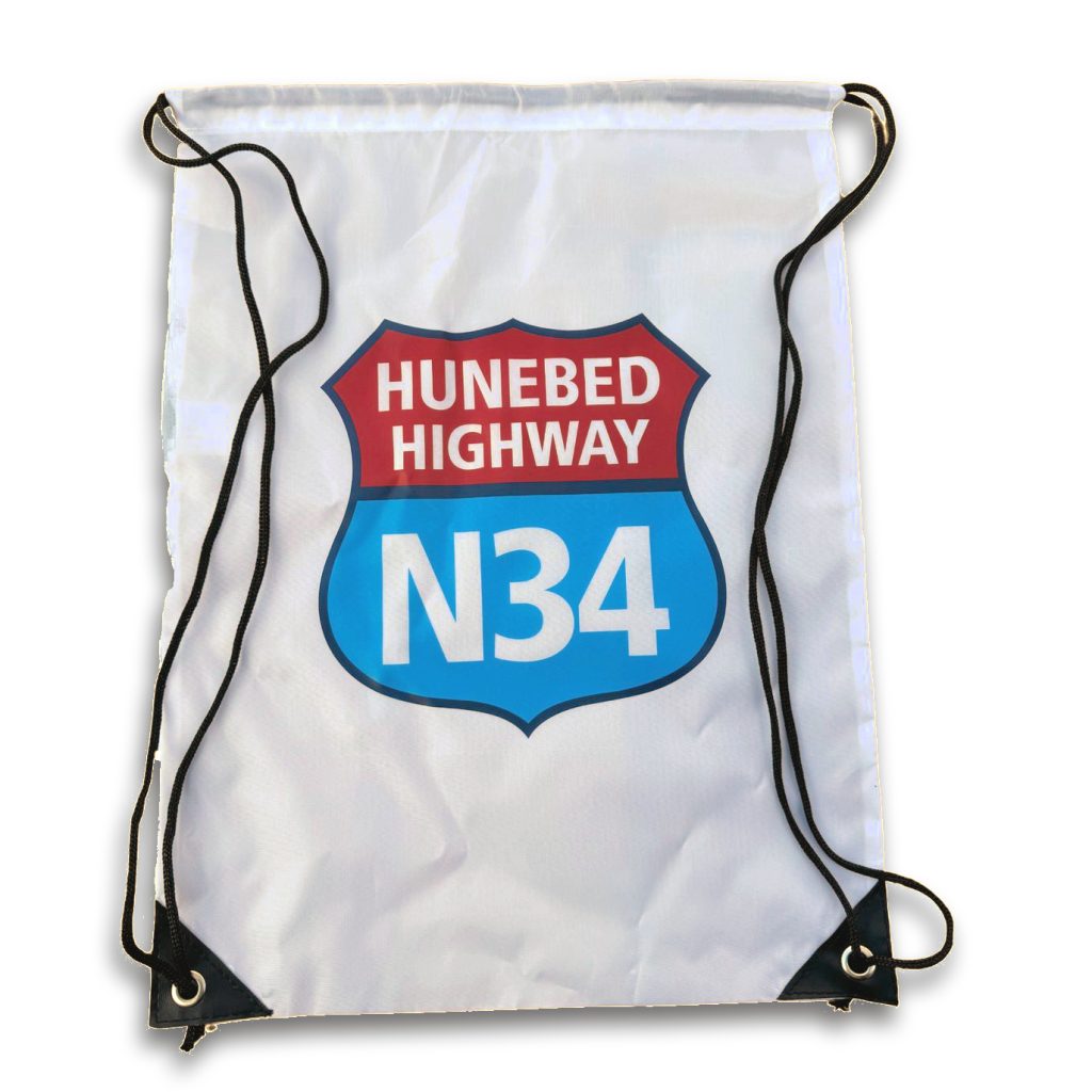 Hunebed Highway rugtas